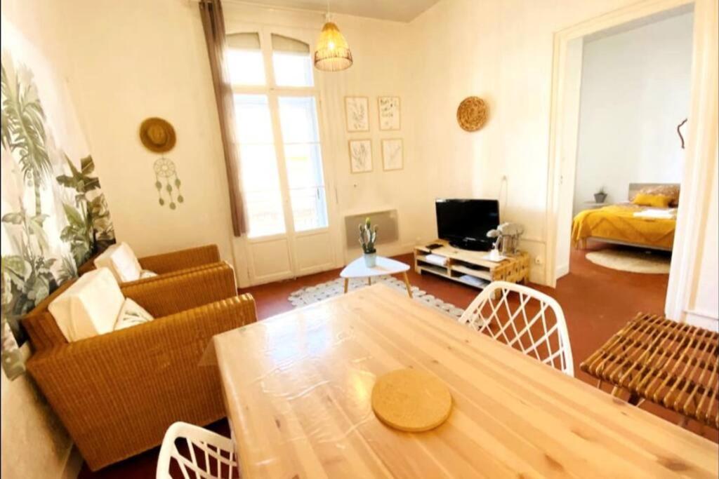 Appartement Boheme Proche Gare & Centre-Ville Perpignan Exterior foto